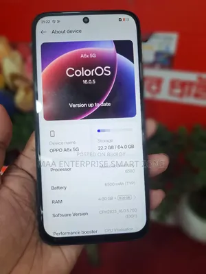 Oppo A6x 128 GB Green