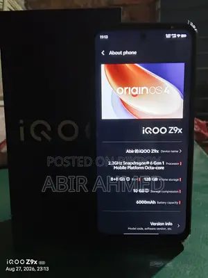 iQOO Z9x 128 GB Black