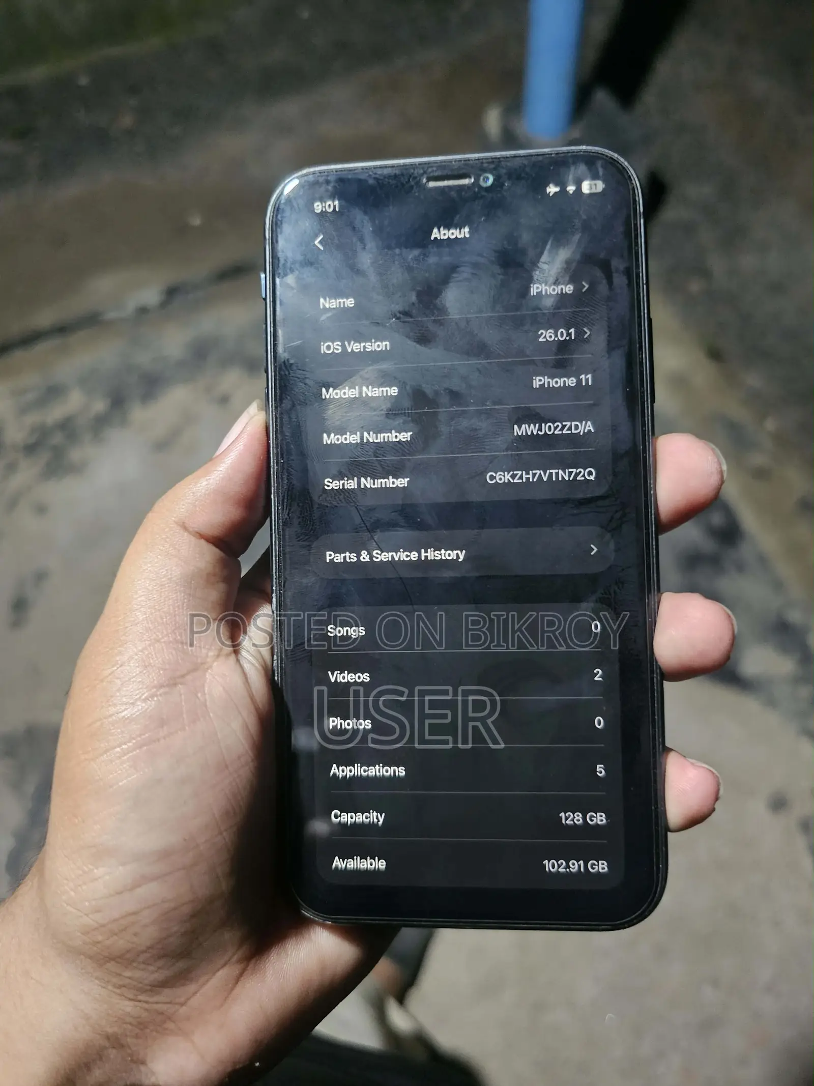 Apple iPhone 11 128 GB Black