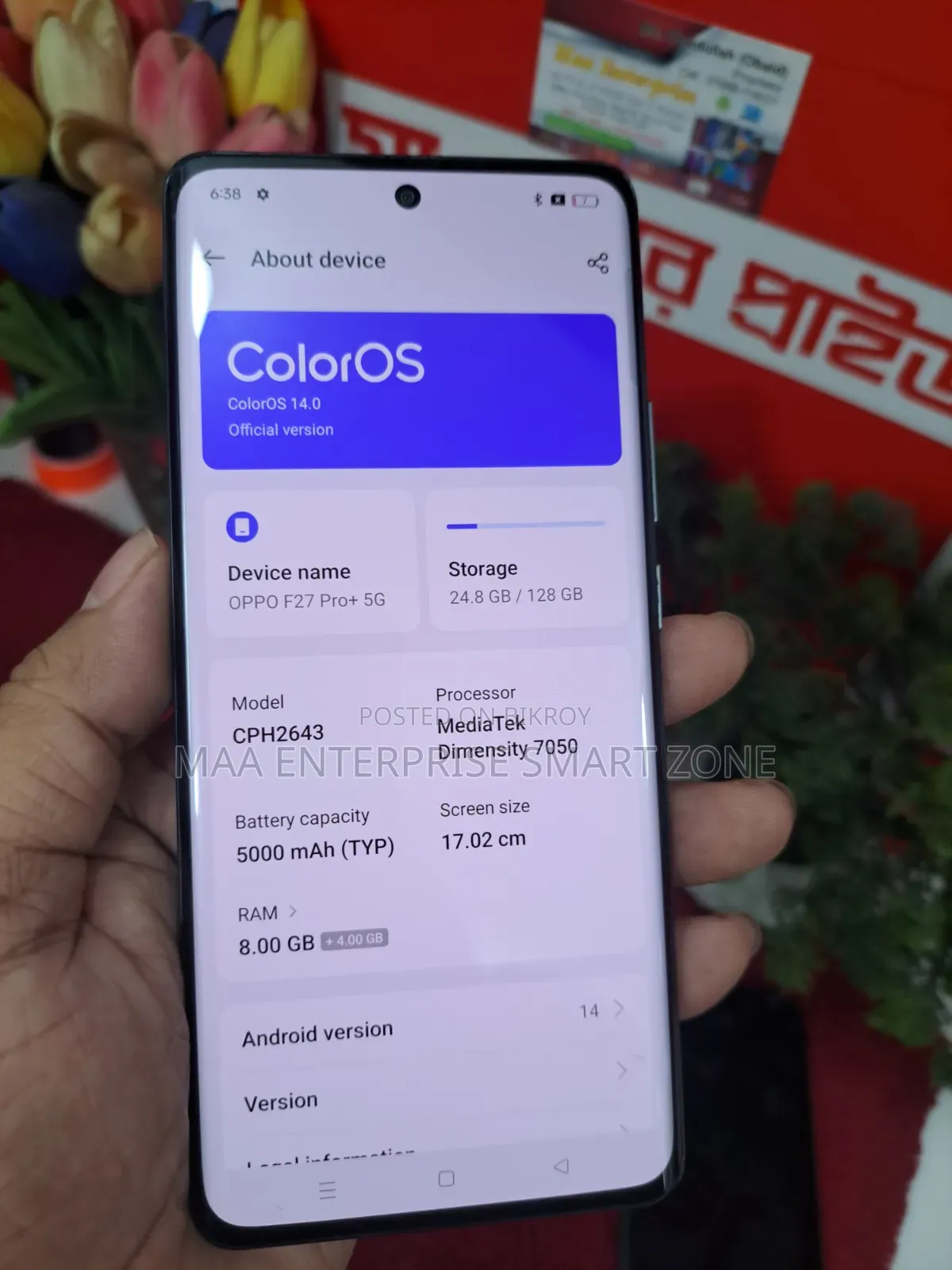 Oppo F27 Pro 5G 256 GB Black