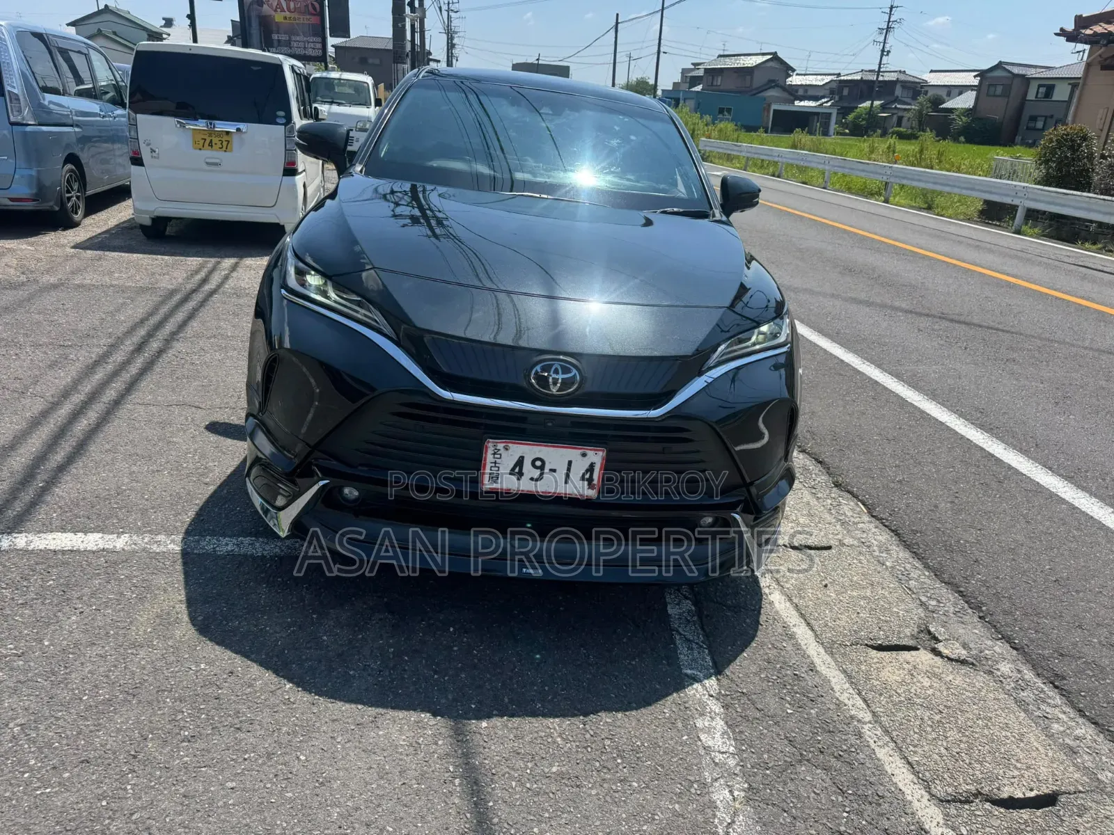 Toyota Harrier Z Leather Package 2022 Black