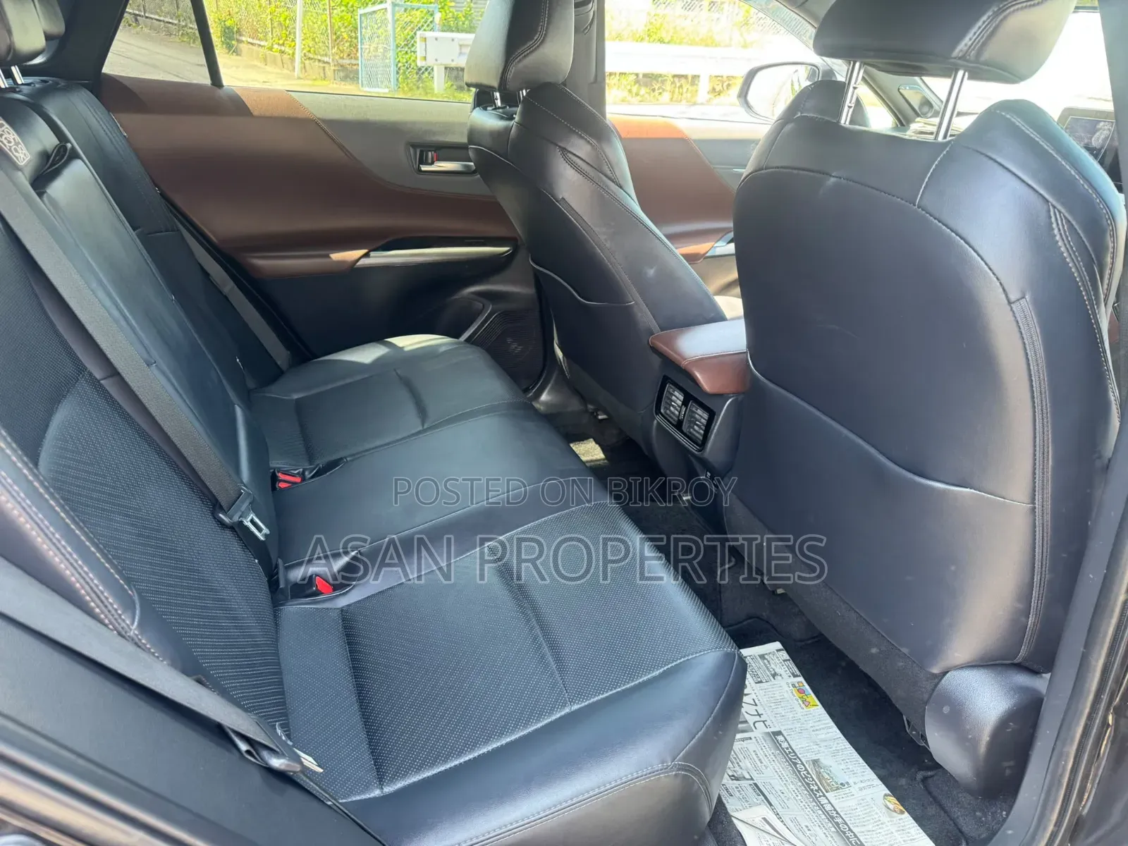 Toyota Harrier Z Leather Package 2022 Black