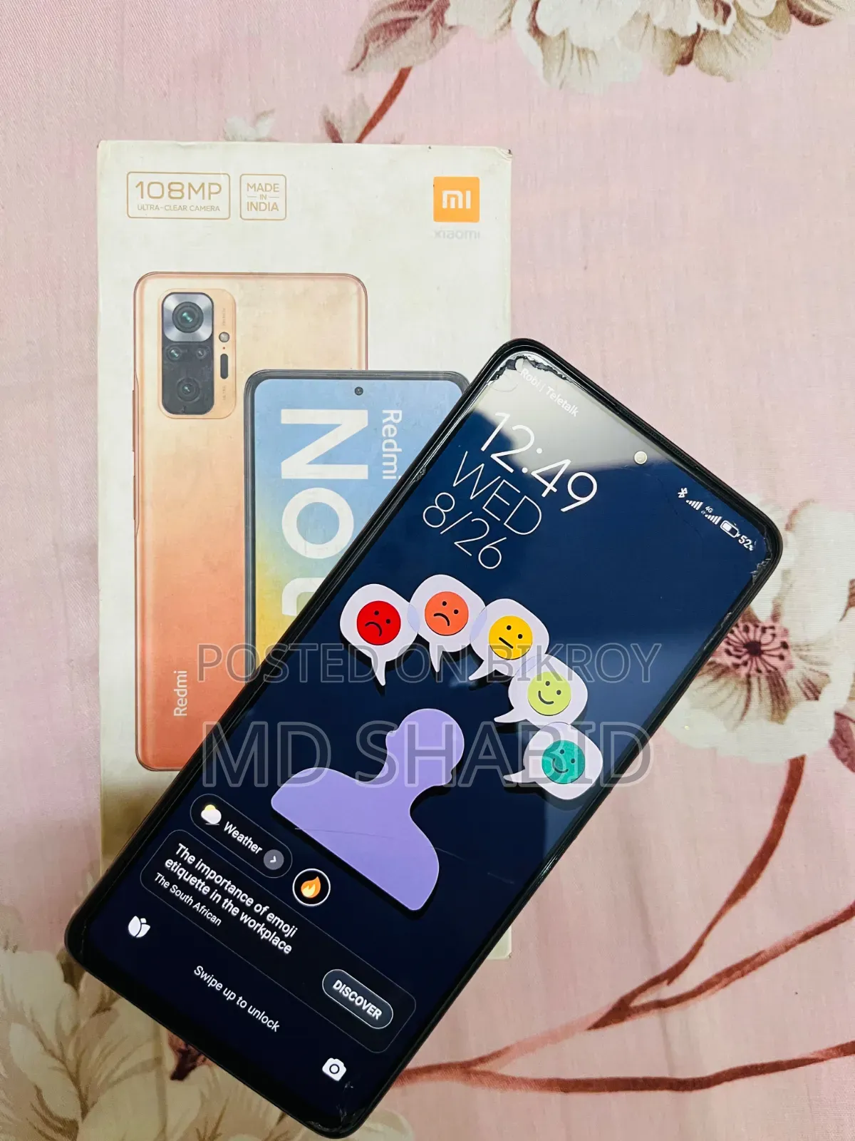 Xiaomi Redmi Note 10 Pro Max 128 GB Orange