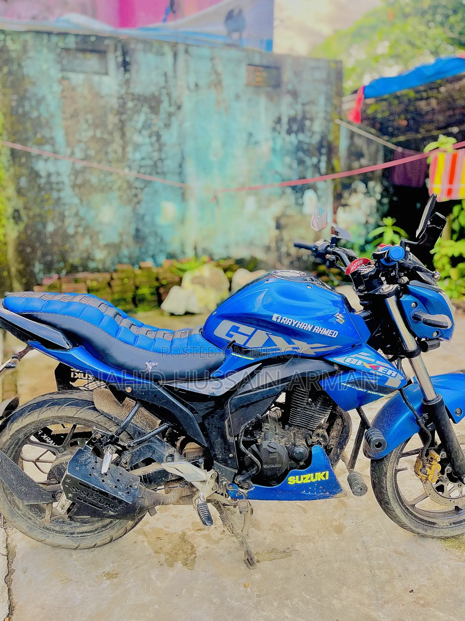 Suzuki Gixxer 2021 Blue