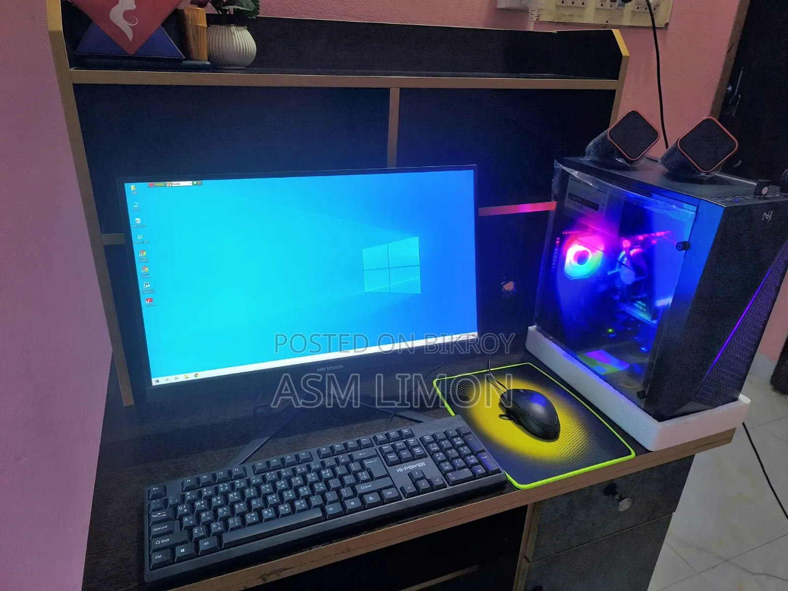 New Desktop Computer Asus 8GB Intel Core i5 SSD 128GB