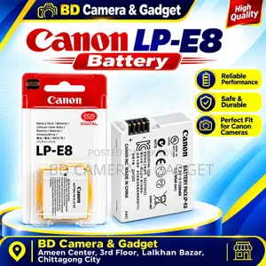 Canon LP-E8 Battery for 600D,700D,650D,550D