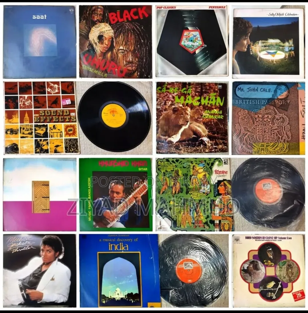 13 Vintage / Antique Vinyl LP Records — Complete Collector’s Bundle