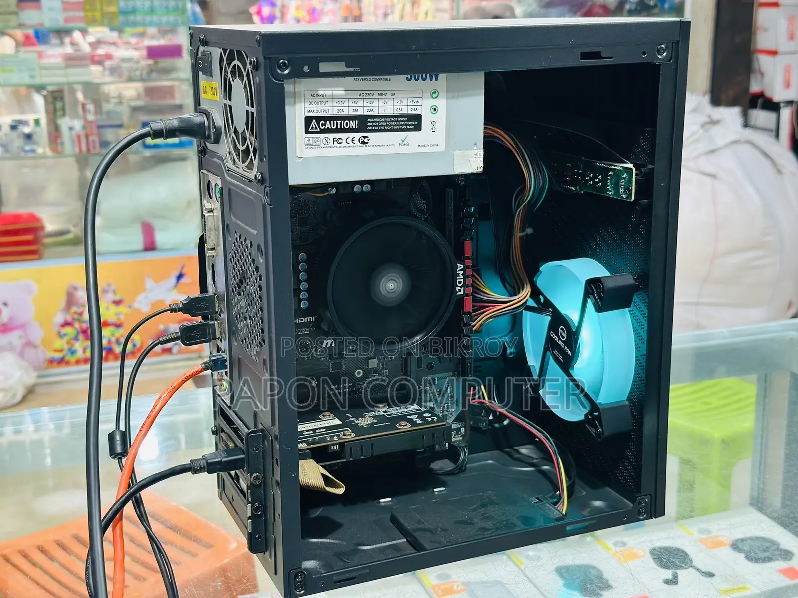 Desktop Computer 8GB AMD Ryzen 5 SSD 128GB