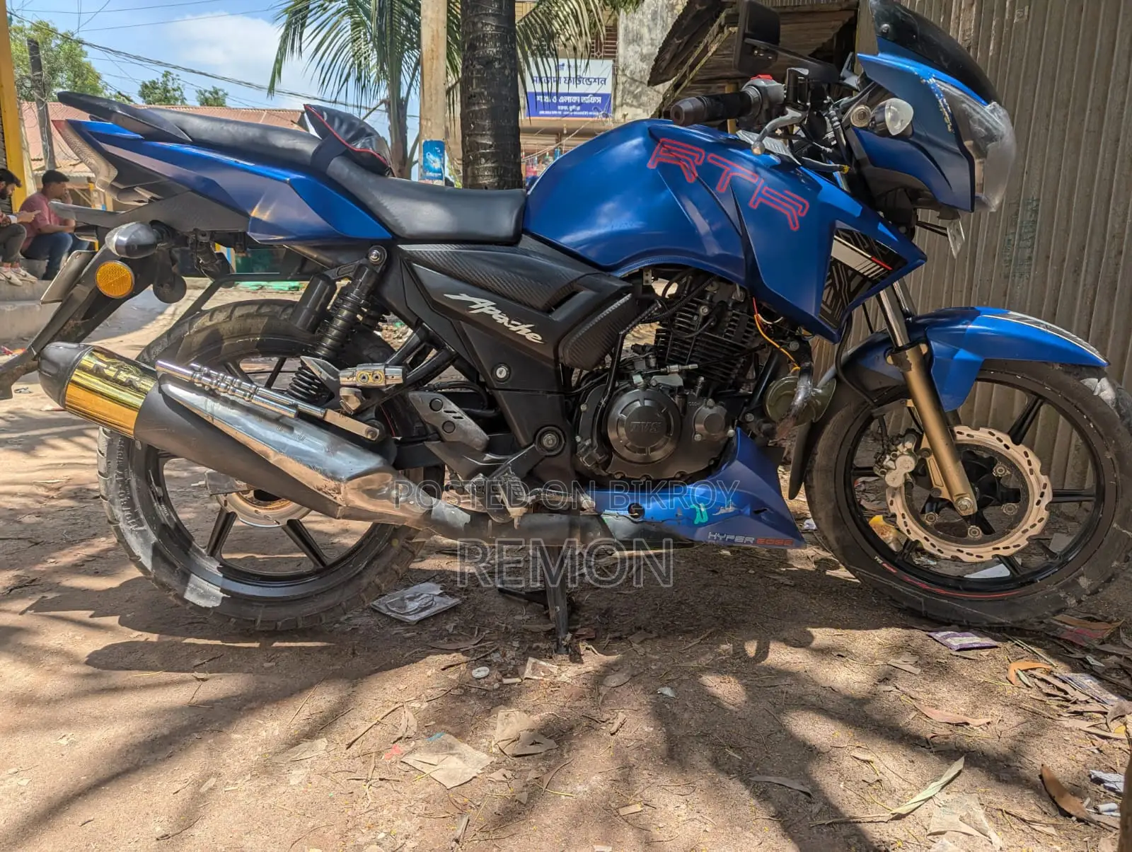 TVS Apache RTR 160 2V 2020 Blue
