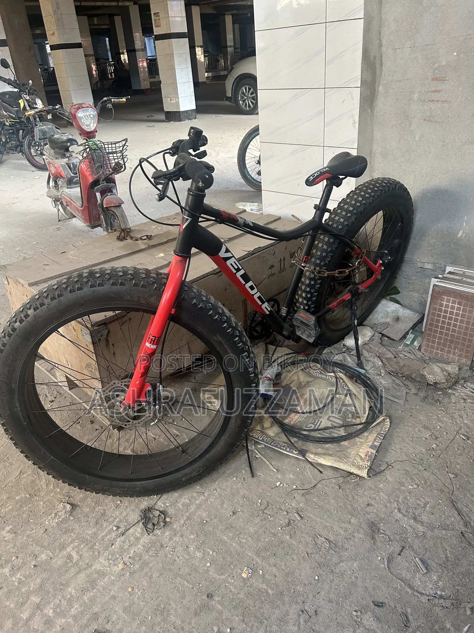 মোটা চাকার ভেলোস সাইকেল