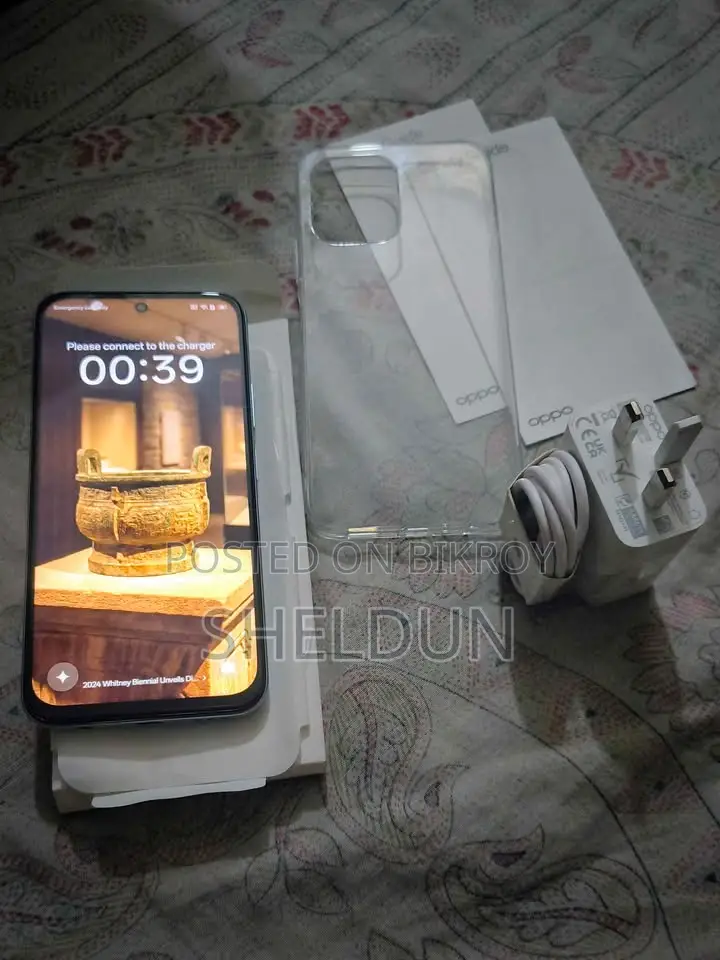 New Oppo A6x 256 GB Blue
