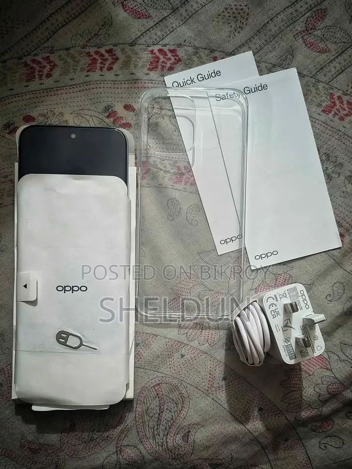 New Oppo A6x 256 GB Blue