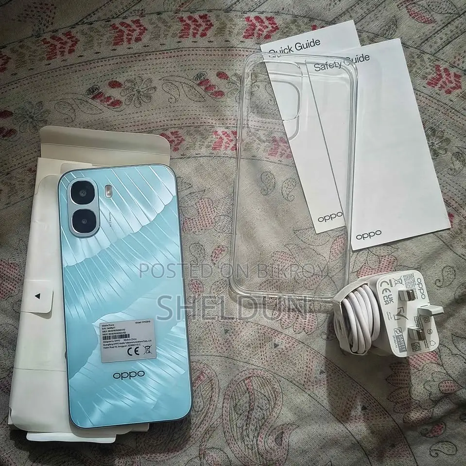 New Oppo A6x 256 GB Blue