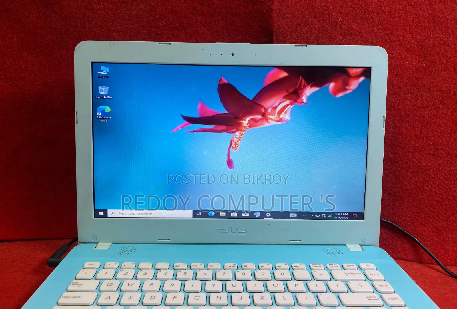 Laptop Asus 4GB Intel Celeron HDD 128GB