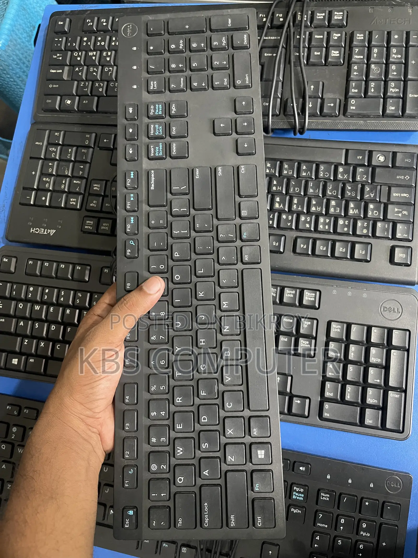 Dell HP A4tech ORIGINAL Used Keyboard