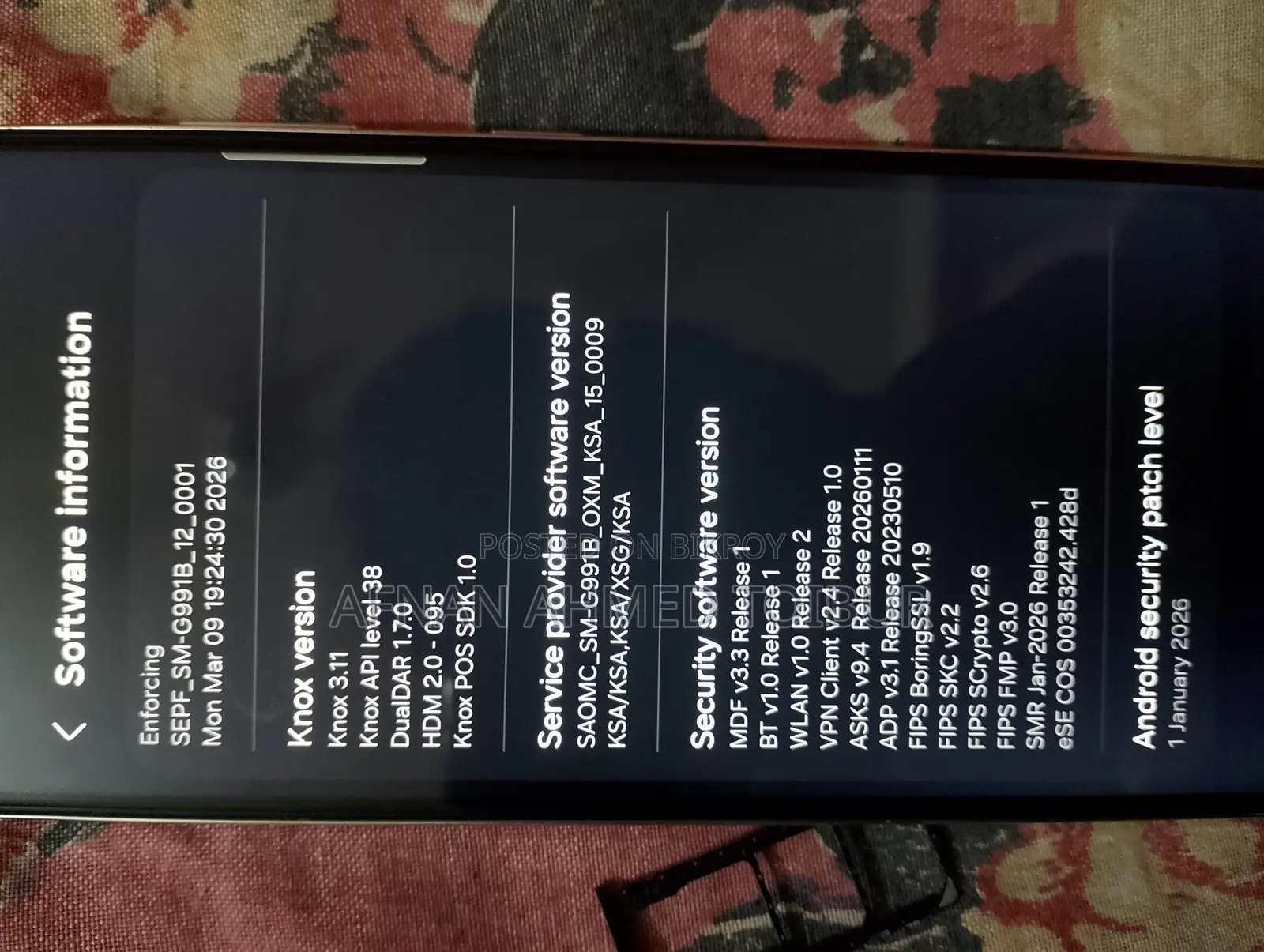 Samsung Galaxy S21 5G 256 GB Rose Gold