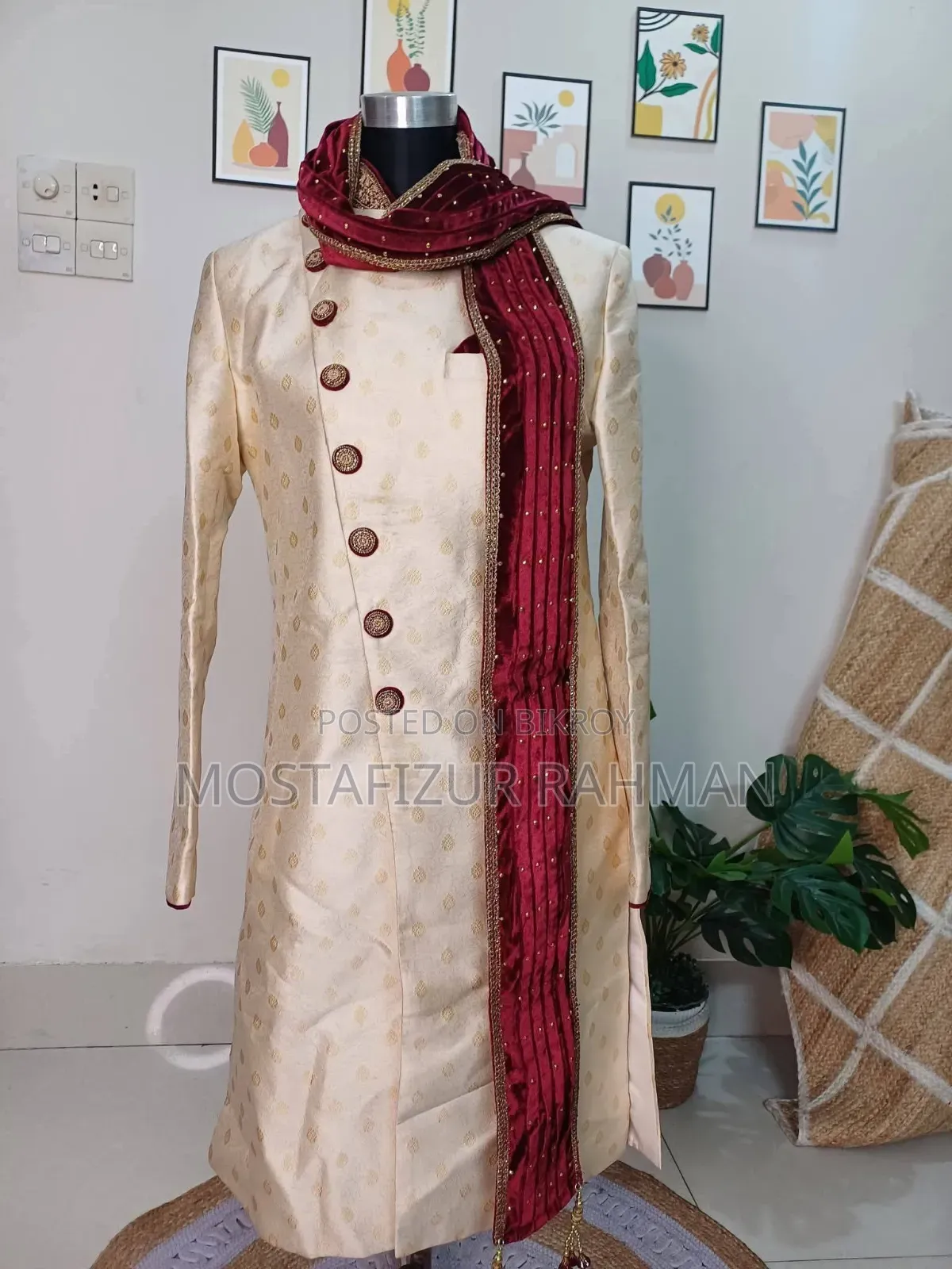 1 Time Used Sherwani