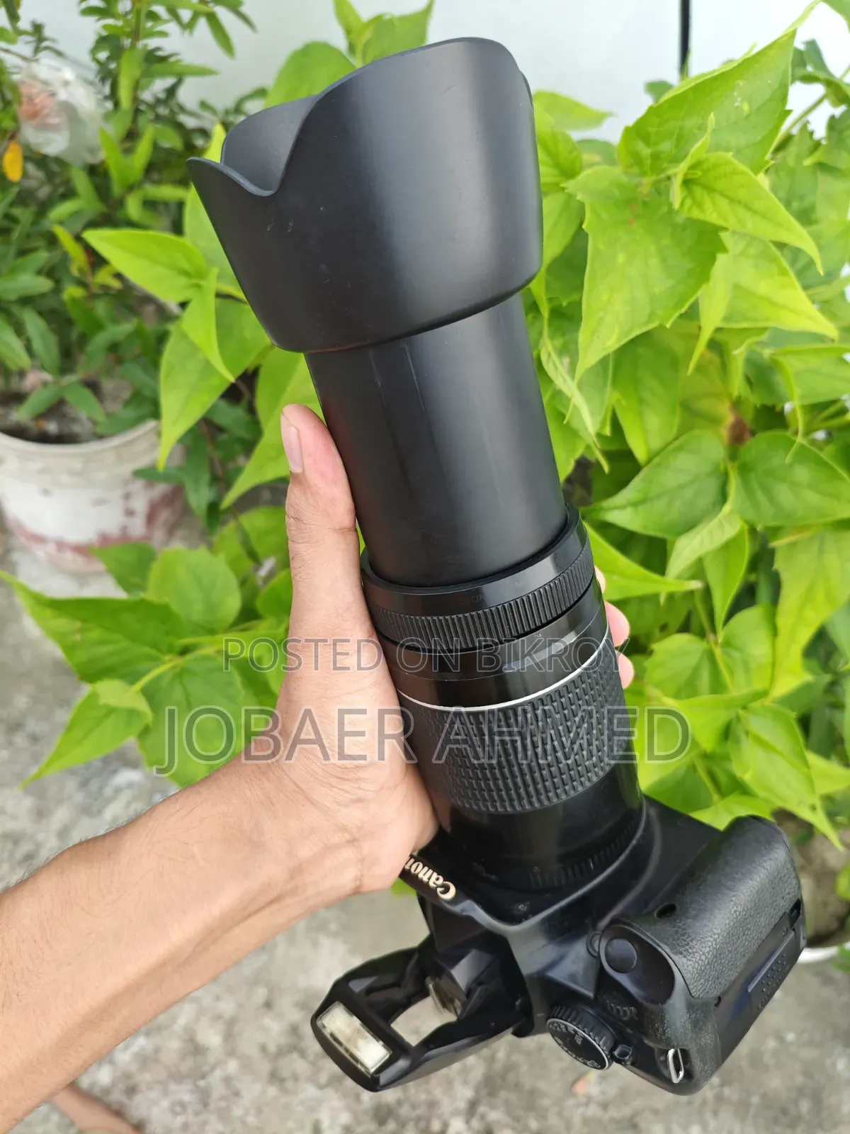 Canon 1100d + 75-300 Super Zoom Lens Setup