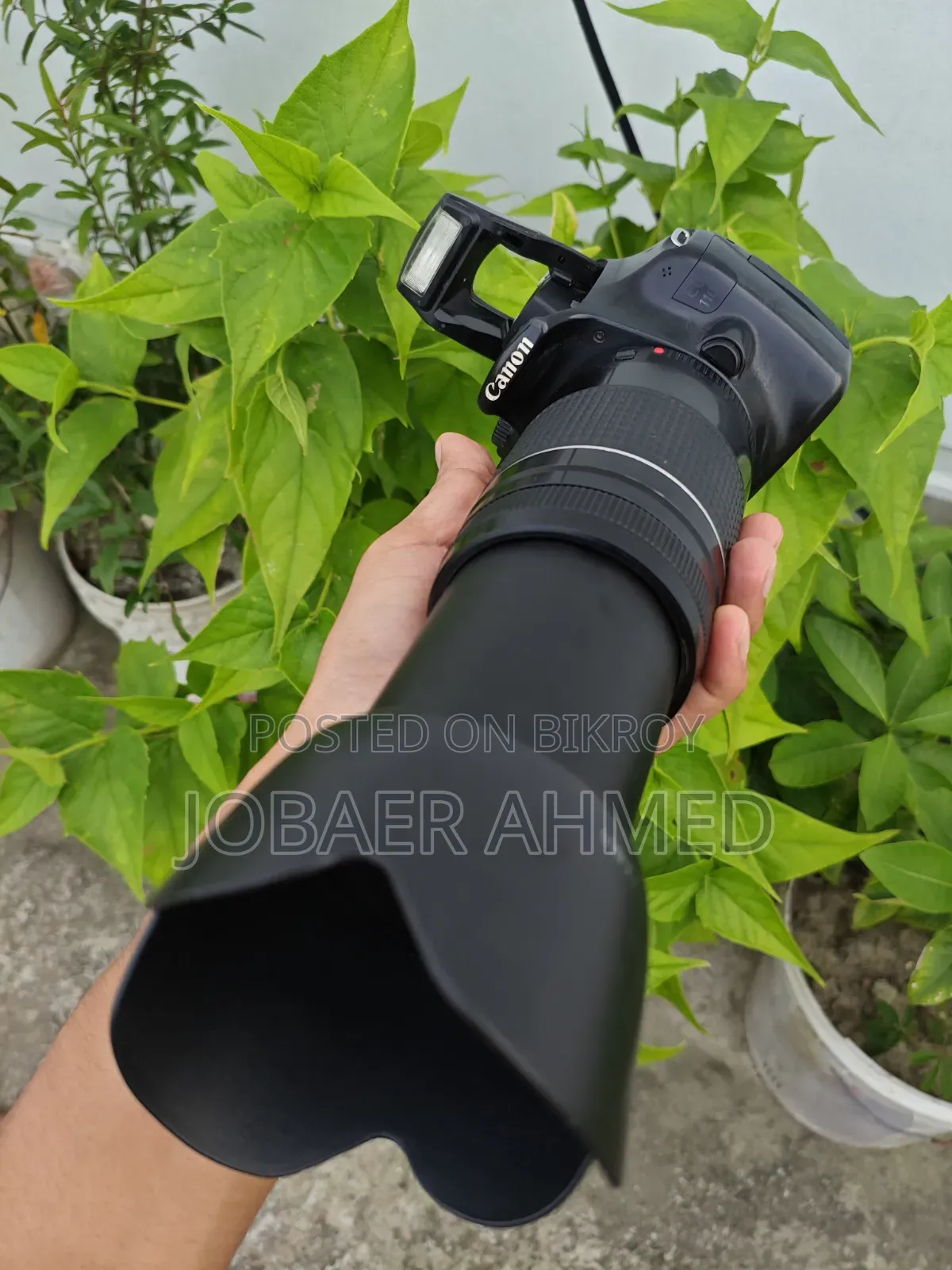 Canon 1100d + 75-300 Super Zoom Lens Setup
