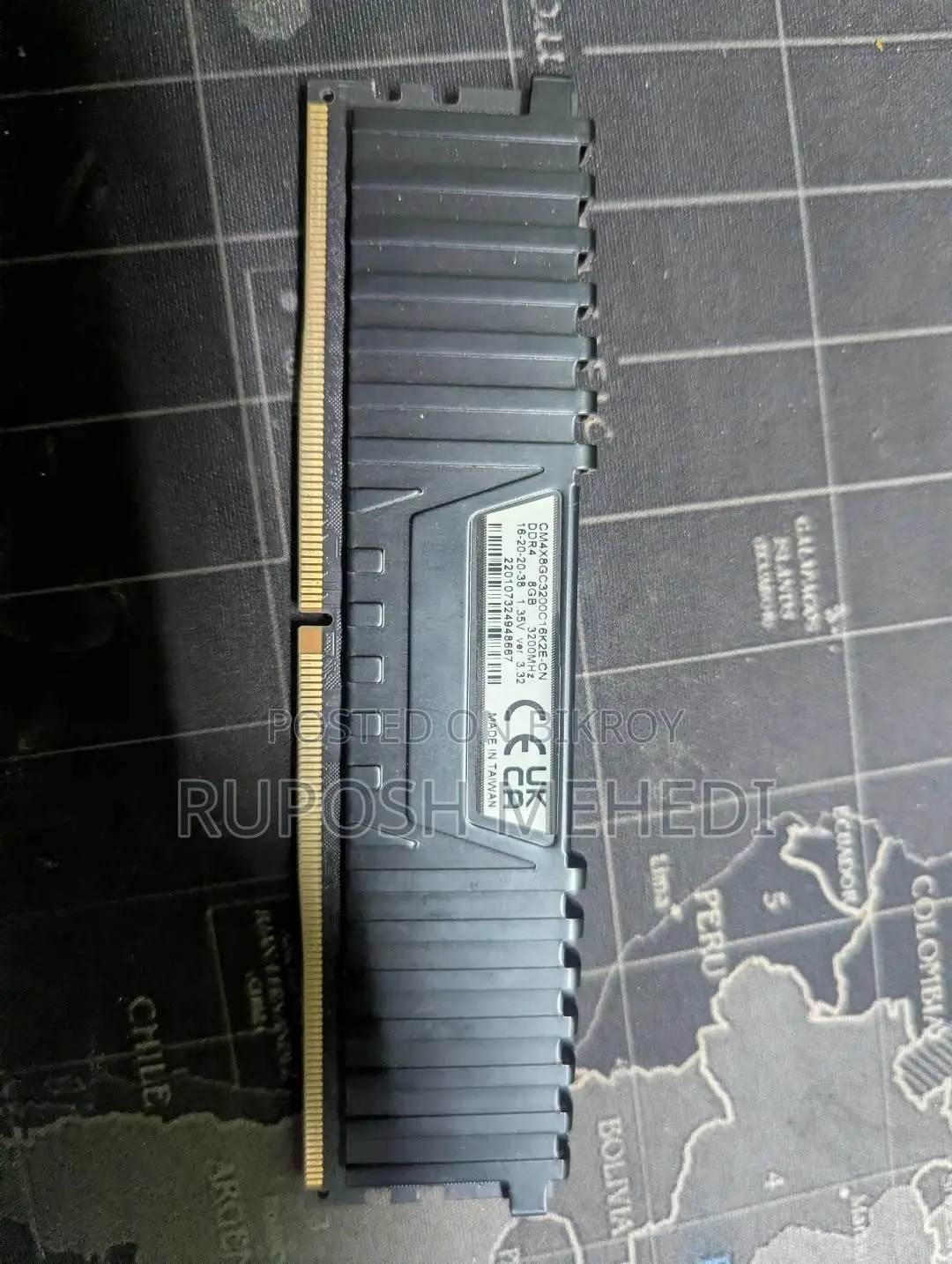 Corsair Vengence Ram 8gb Ddr4