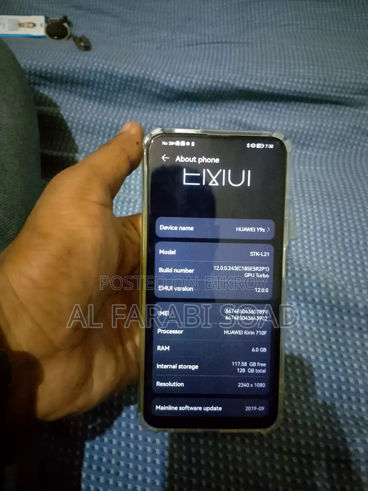 Huawei Y9s 128 GB Black