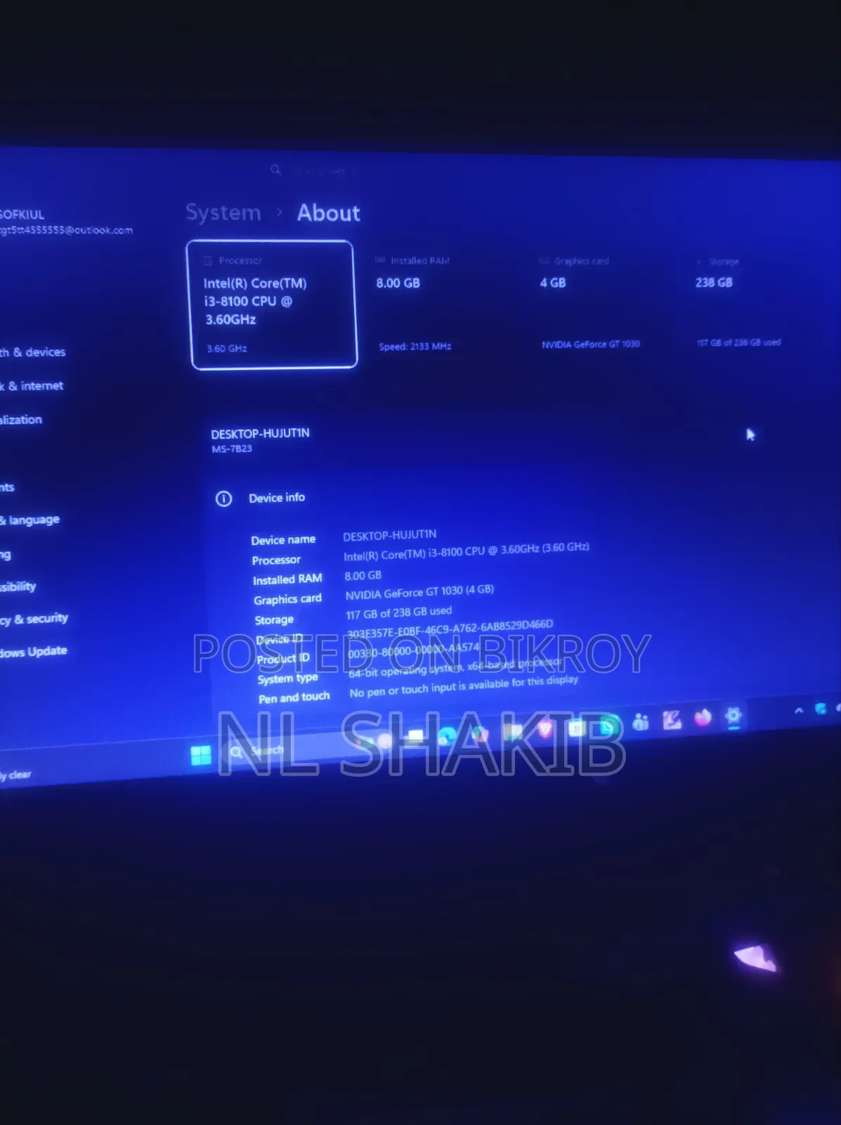 New Laptop Samsung Ativ Smart PC 8GB Intel Core i3 SSD 256GB