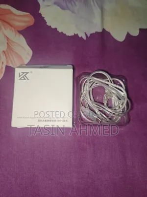KZ Type-C OFC Silver-Plated IEM Cable + Mic - 2 Days Used
