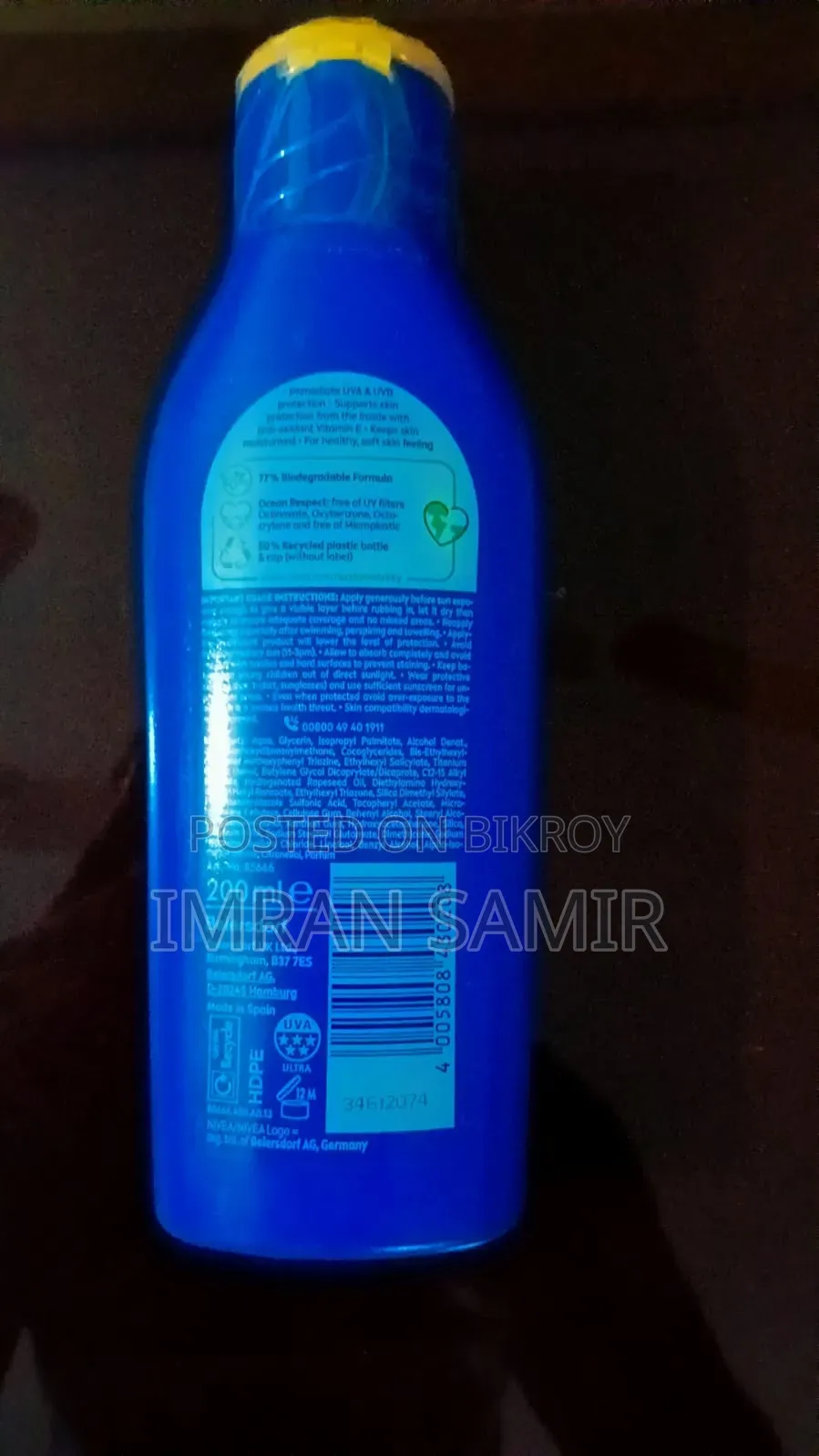Nivea Sun Protect and Moisture