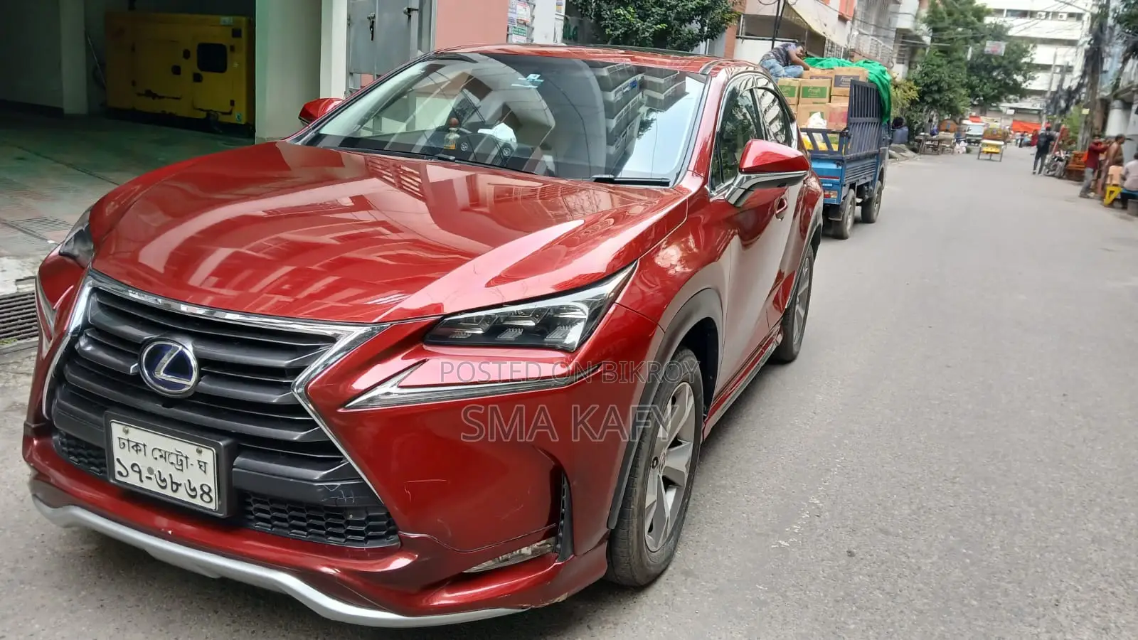 Lexus NX 300h AWD 2015 Red