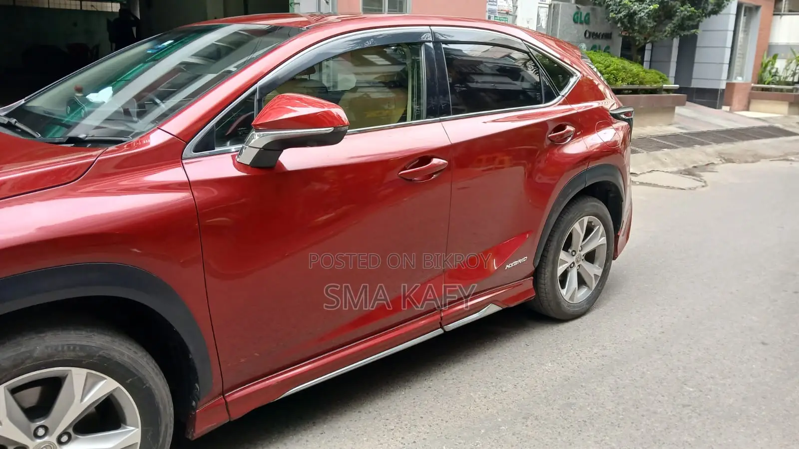 Lexus NX 300h AWD 2015 Red