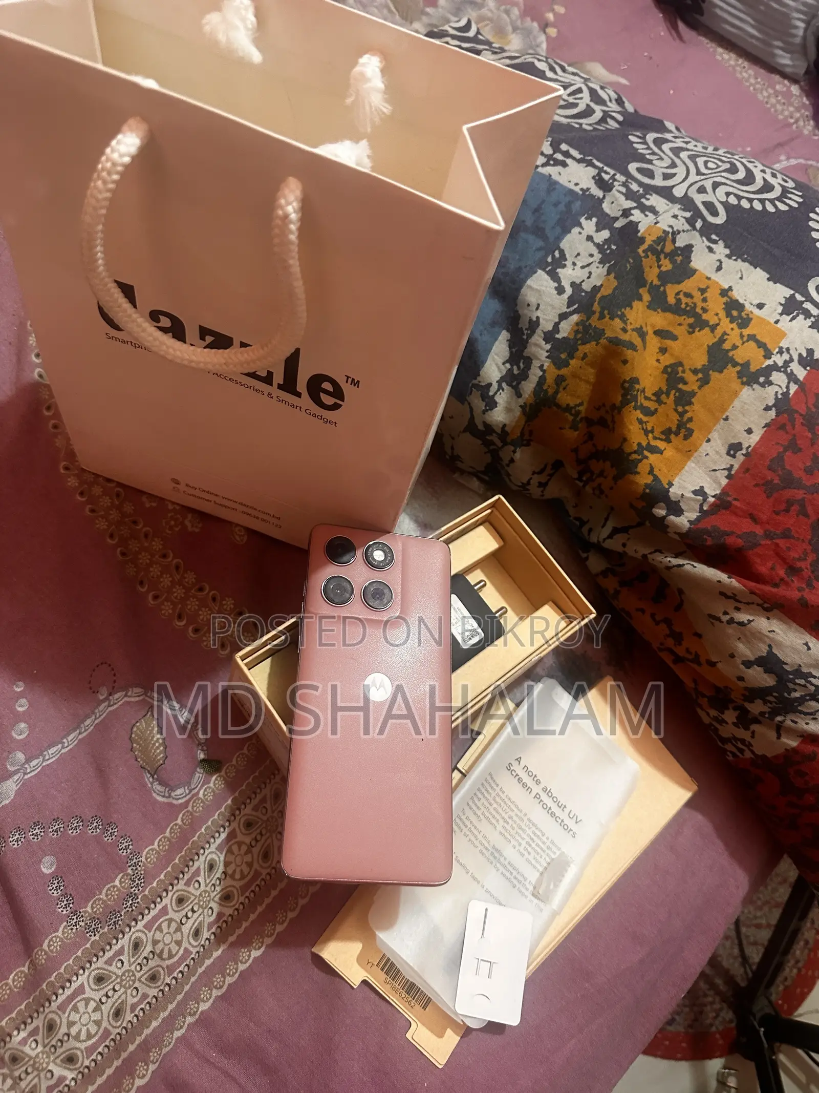 Motorola Edge 60 Fusion 256 GB Pink