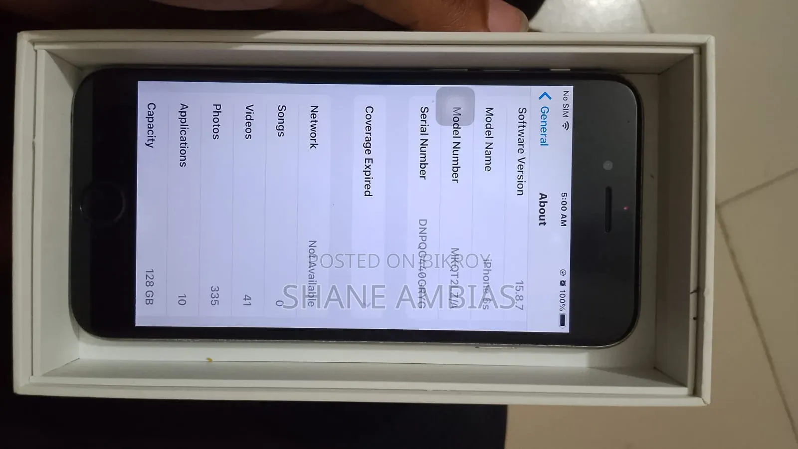 Apple iPhone 6s 128 GB Silver
