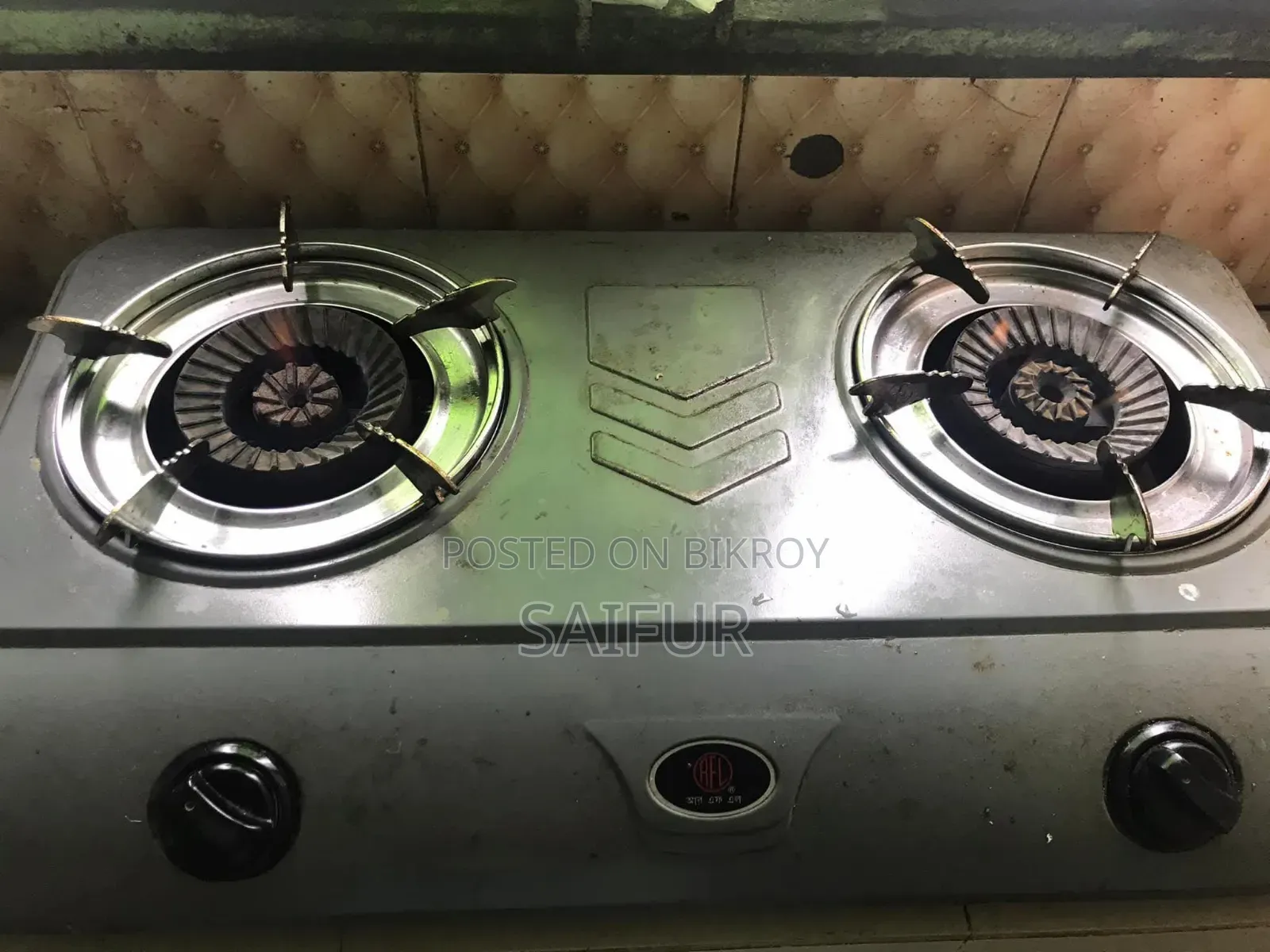 RFL Double Teflon Coating Auto Gas Stove