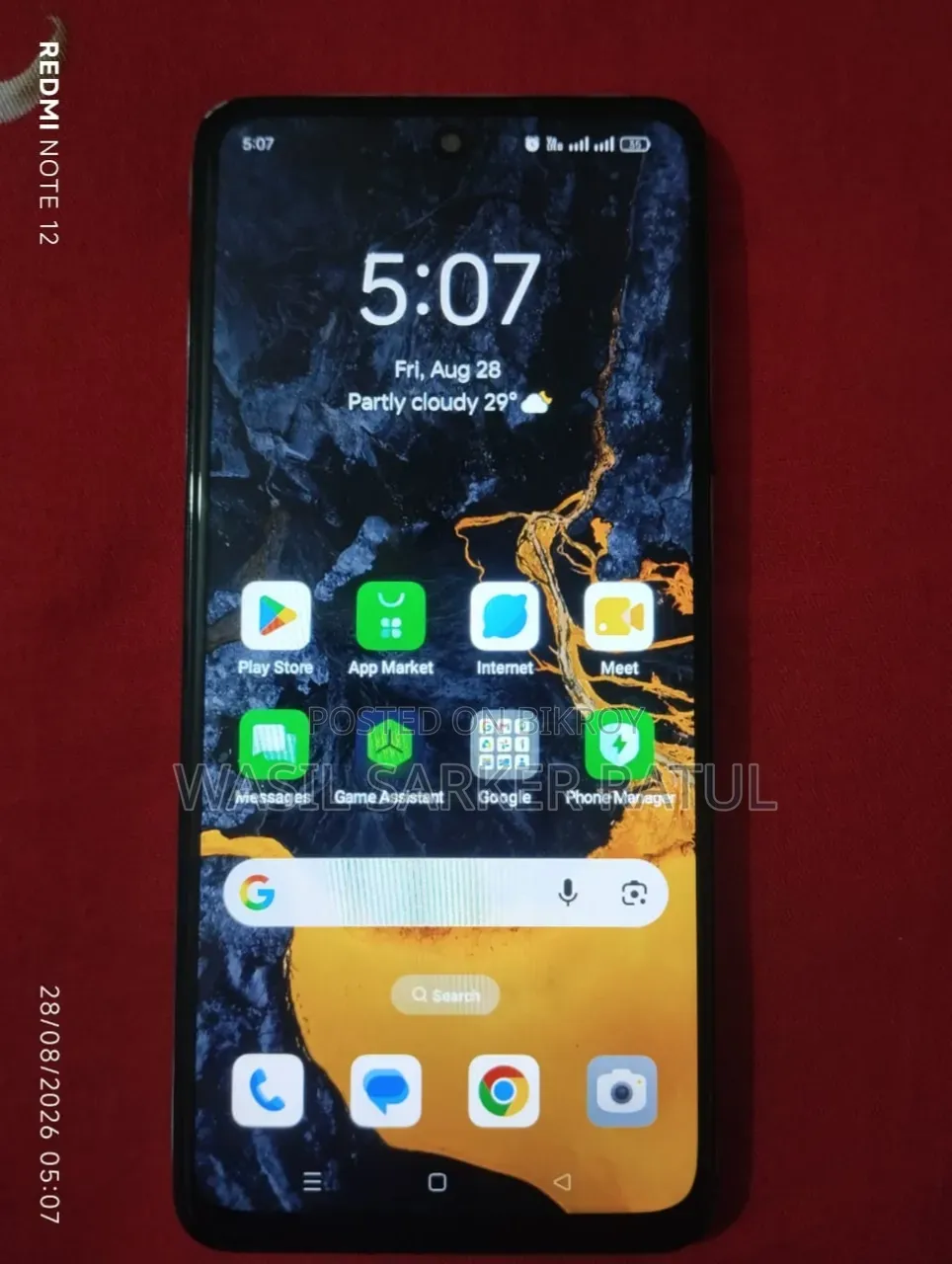 Oppo A3X 4G 128 GB Blue