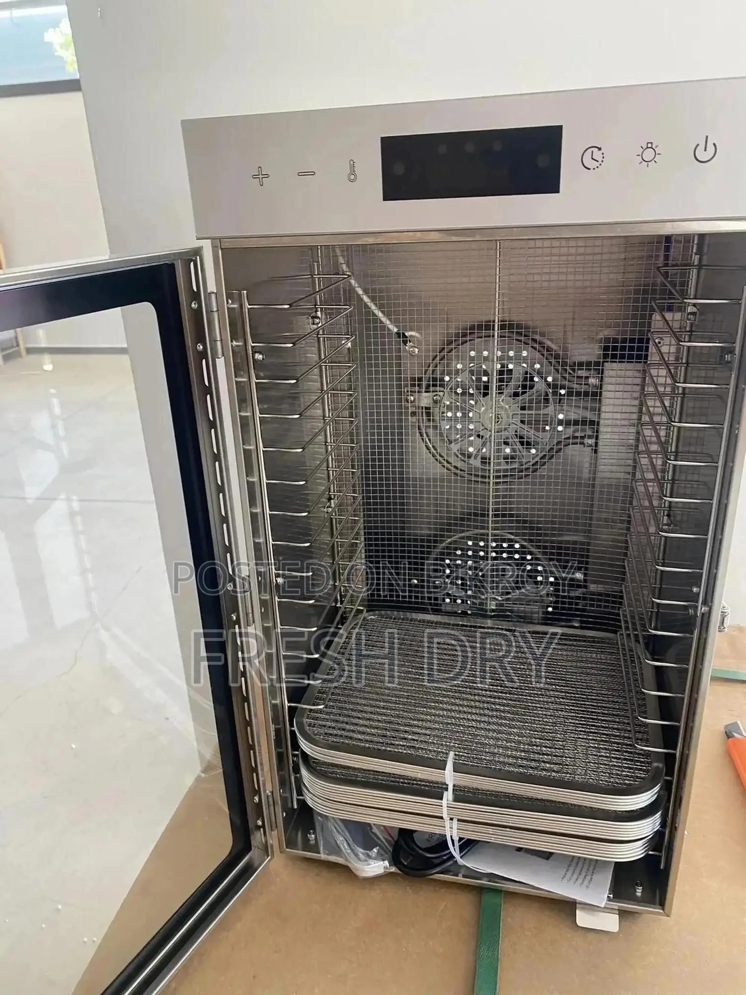 5KG Food Dehydrator Machine – 18 Tray Food Grade Stainless Steel