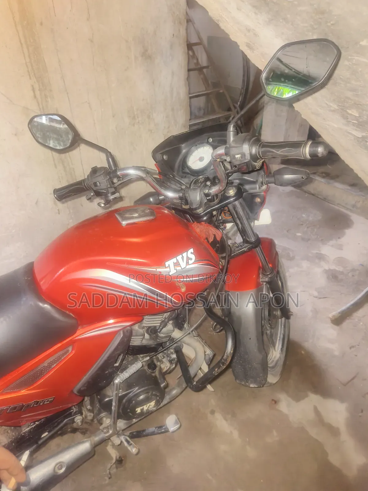TVS Metro Plus 2019 Red