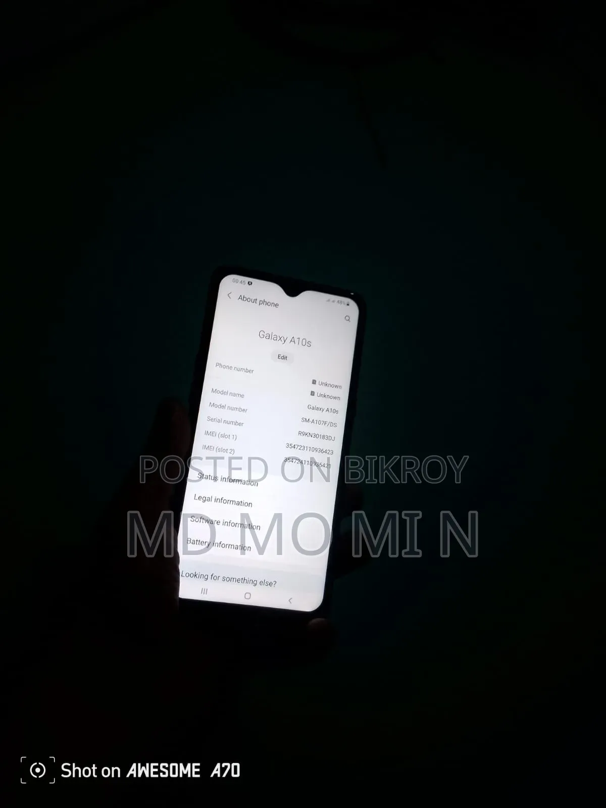 Samsung Galaxy M10 32 GB Blue