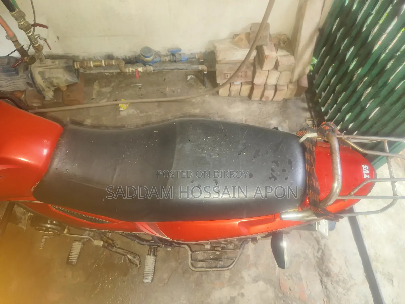 TVS Metro Plus 2019 Red