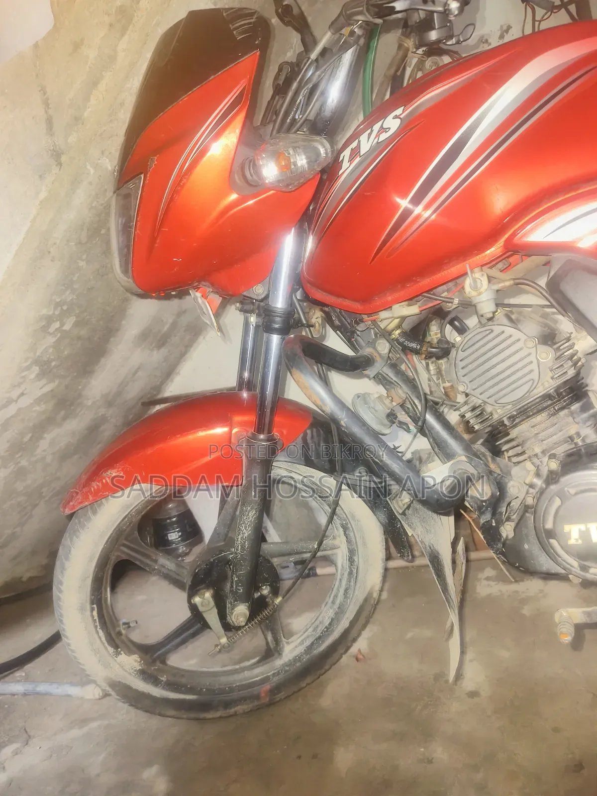 TVS Metro Plus 2019 Red