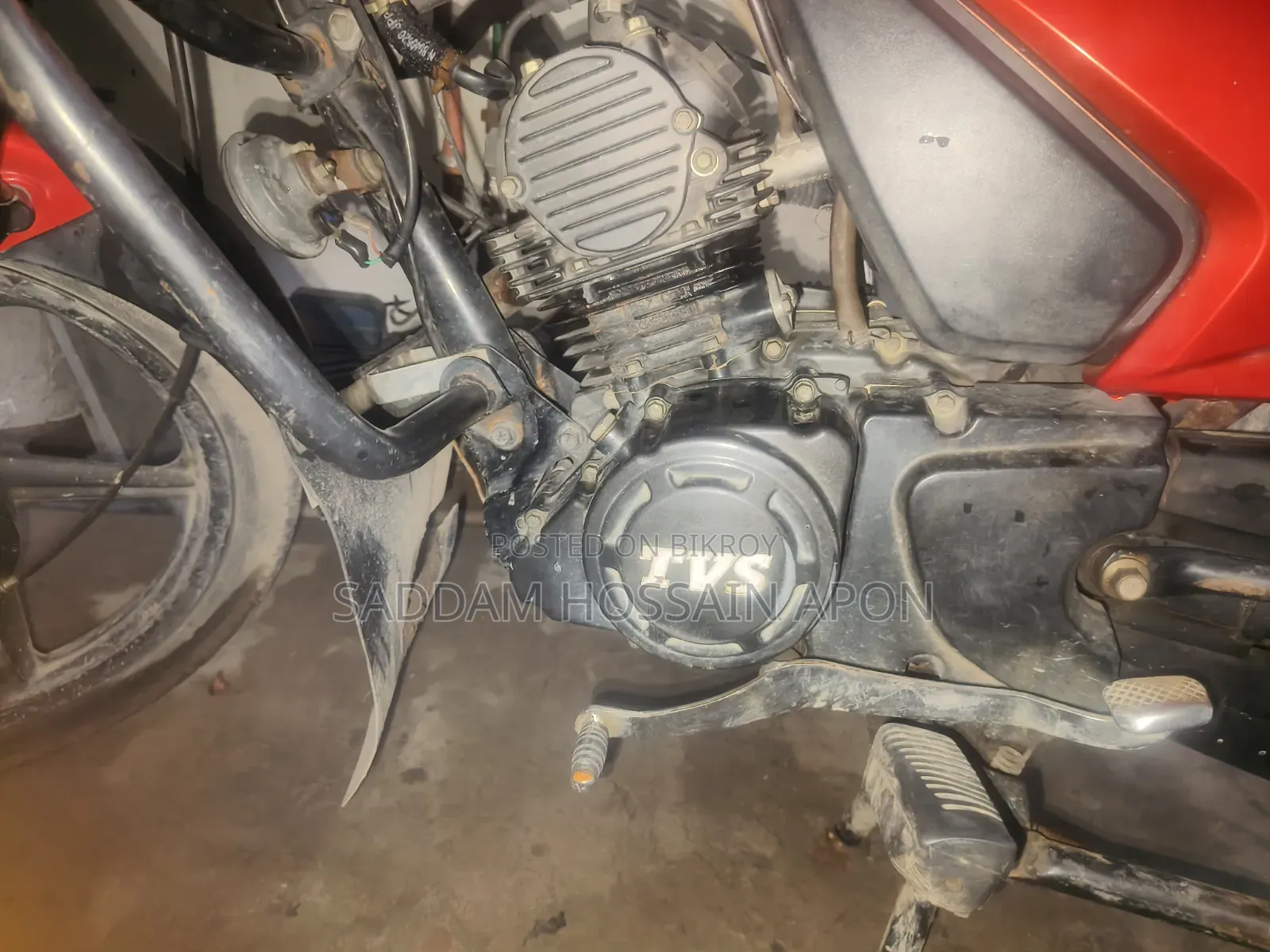TVS Metro Plus 2019 Red