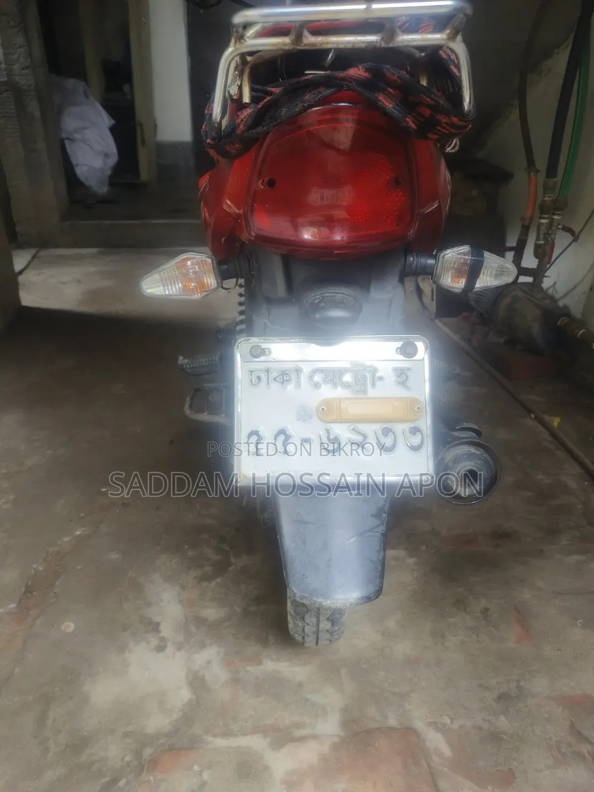 TVS Metro Plus 2019 Red
