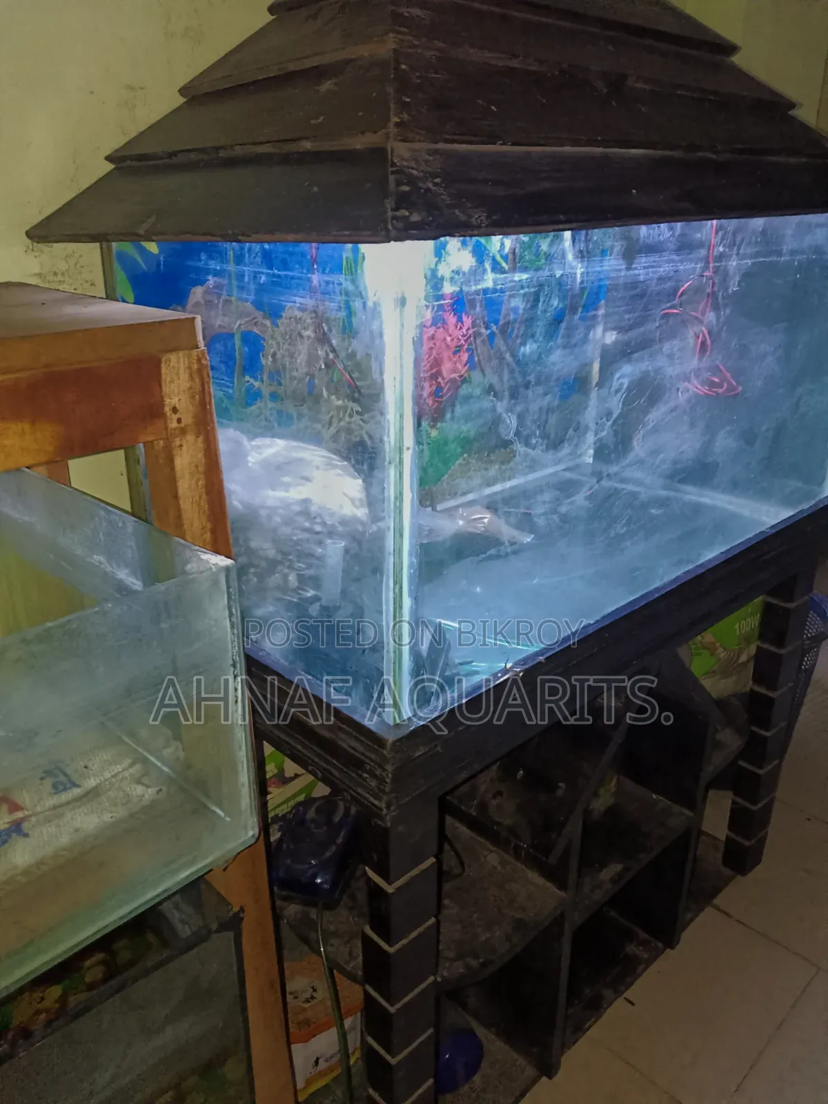 ৩ ফুট কমপ্লিট একুরিয়াম সেটআপ(130-140 Litre)