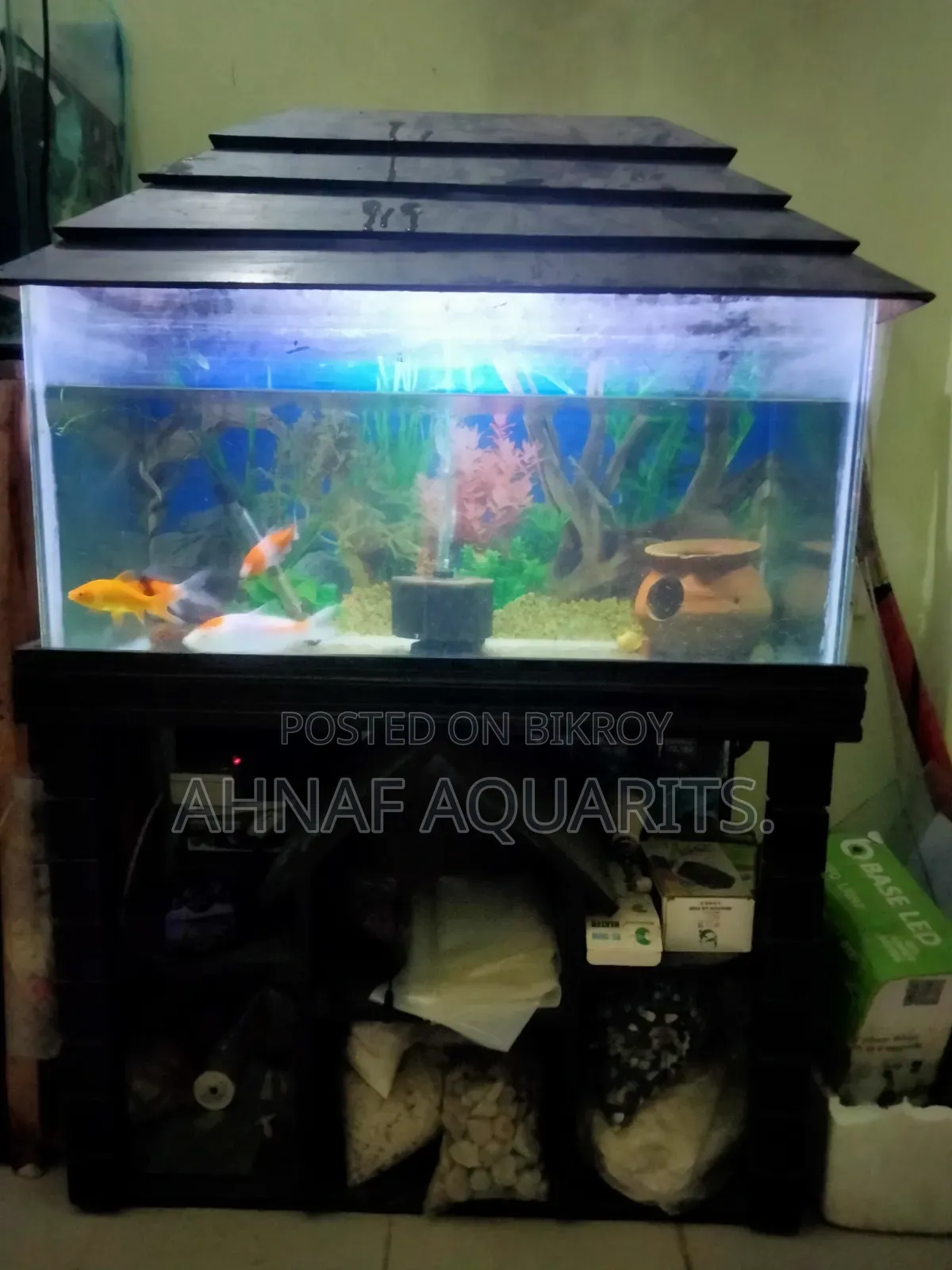 ৩ ফুট কমপ্লিট একুরিয়াম সেটআপ(130-140 Litre)