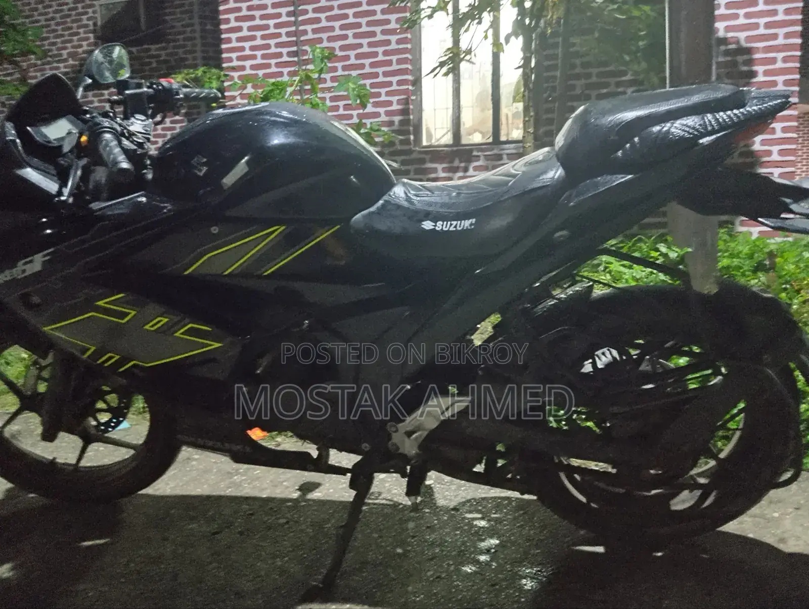 Suzuki Gixxer SF 2020 Black