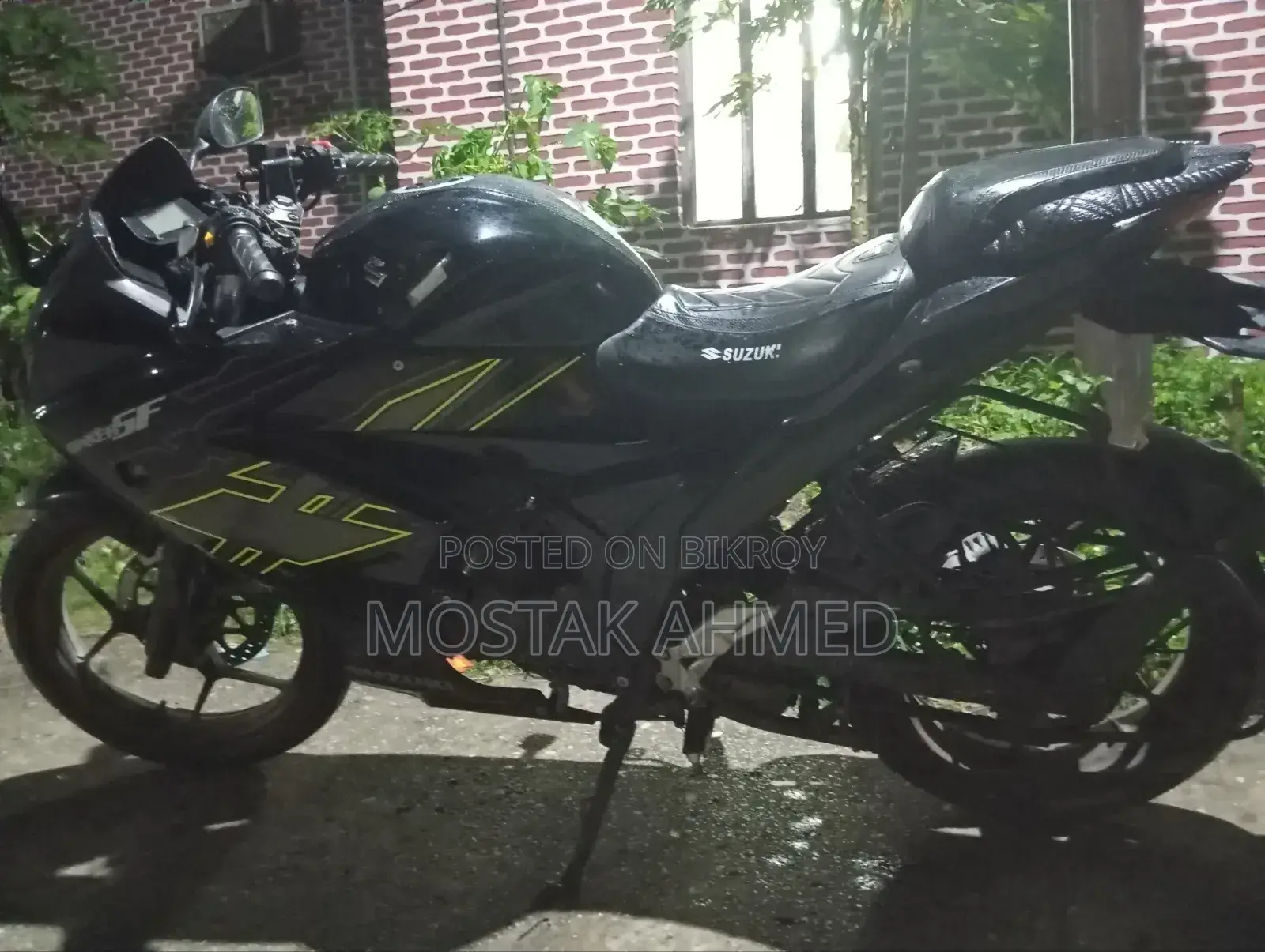 Suzuki Gixxer SF 2020 Black
