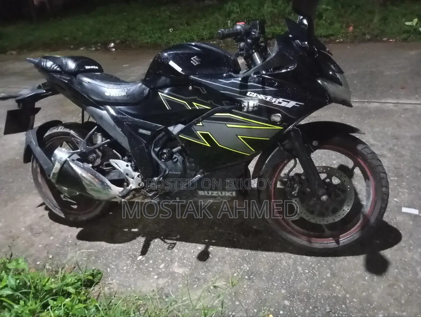 Suzuki Gixxer SF 2020 Black