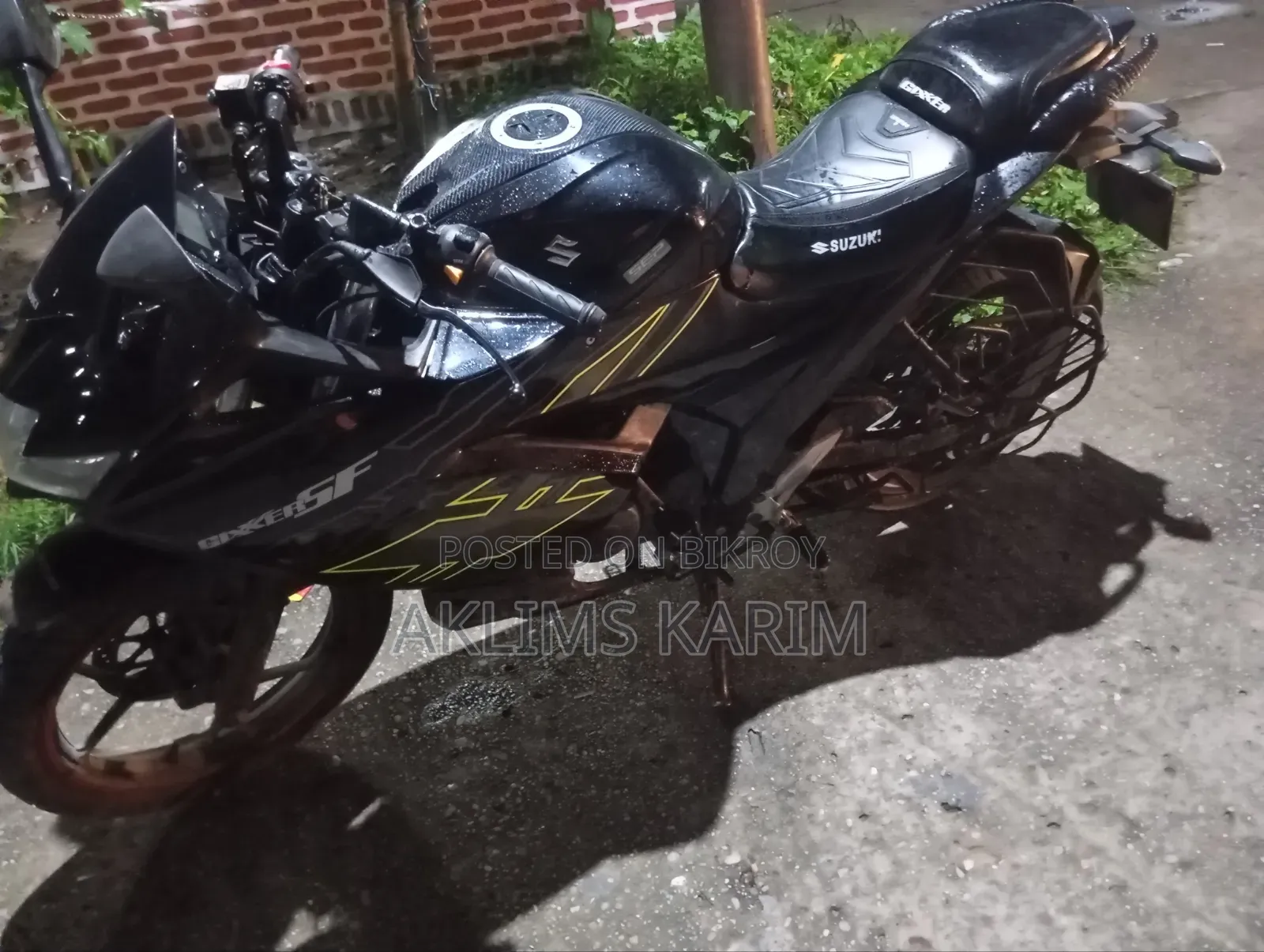 Suzuki Gixxer SF 2020 Black