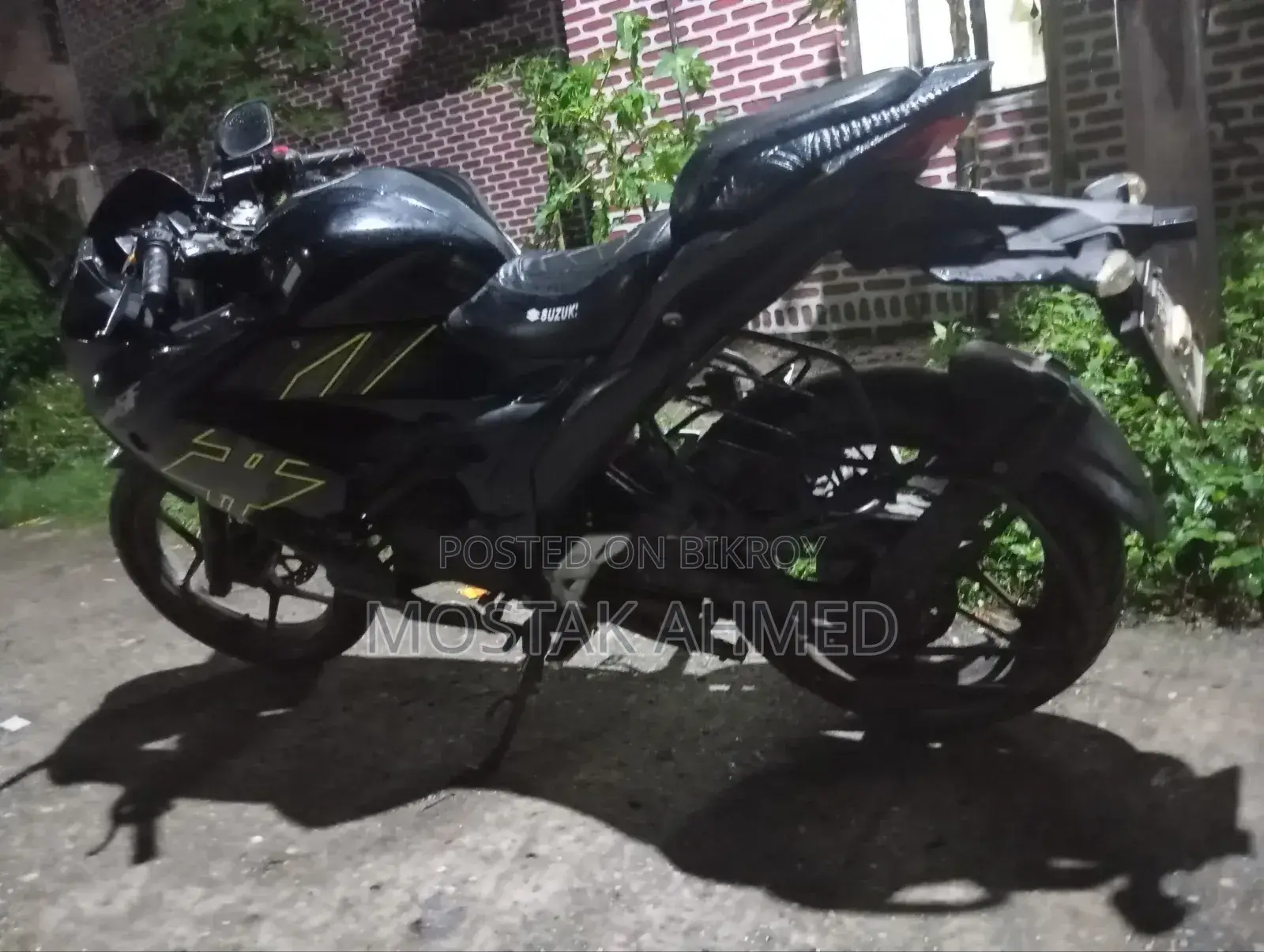 Suzuki Gixxer SF 2020 Black