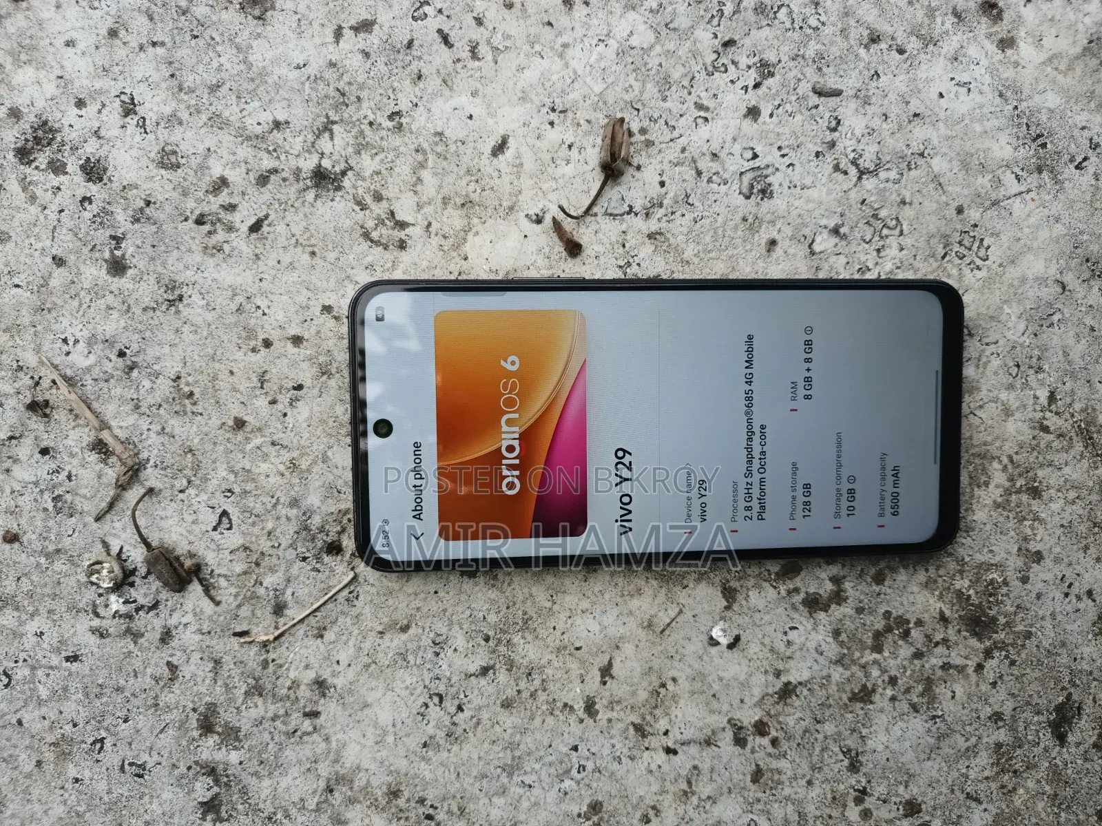 Vivo Y29 128 GB Rose Gold