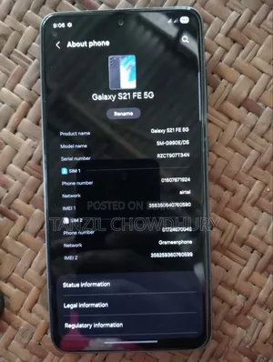 Samsung Galaxy S21 5G 256 GB Black